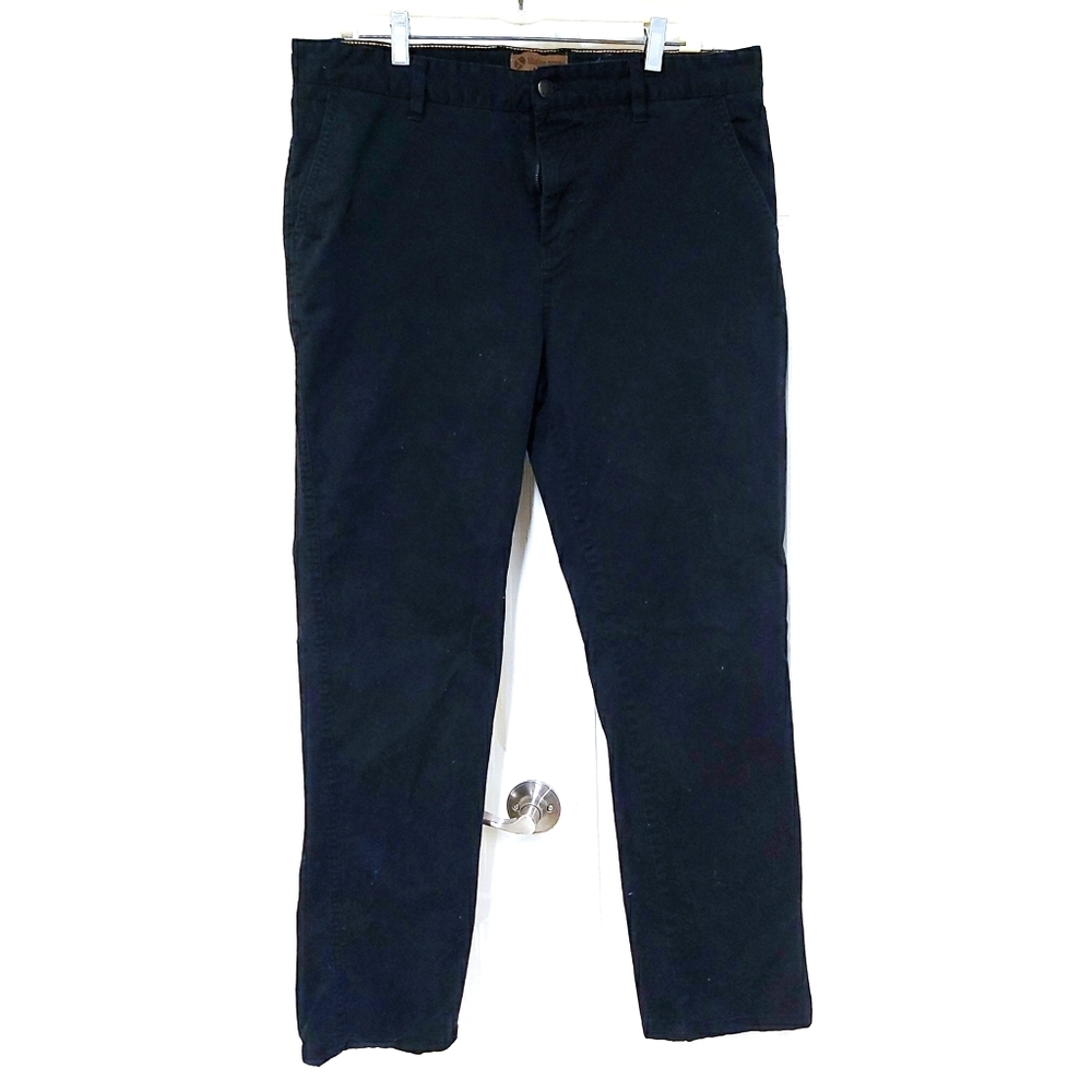 Black Straight Leg Jeans